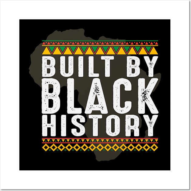 Build by Black History, African American, Afrocentric, Black Culture Wall Art by UrbanLifeApparel